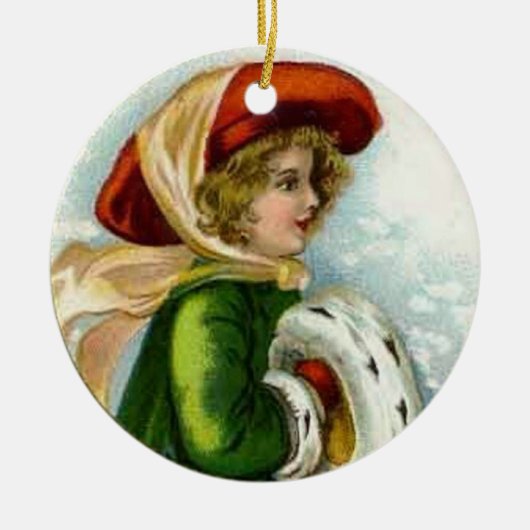  kerstOrnament Keramisch Ornament (Voorkant)