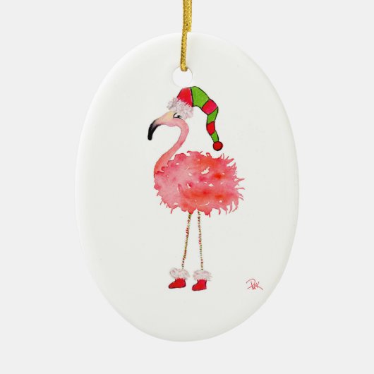 Kerstornament Keramisch Ornament (Voorkant)