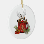 Kerstornament Keramisch Ornament (Rechts)