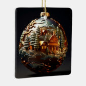 kerstornament keramisch ornament (Rechts)