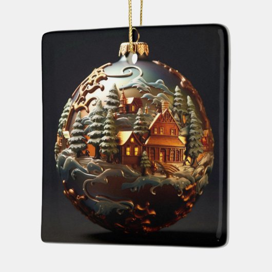  kerstornament keramisch ornament (Links)