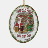 Kerstornament Keramisch Ornament (Rechts)