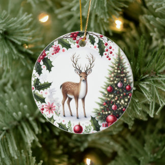 Kerstornament Keramisch Ornament
