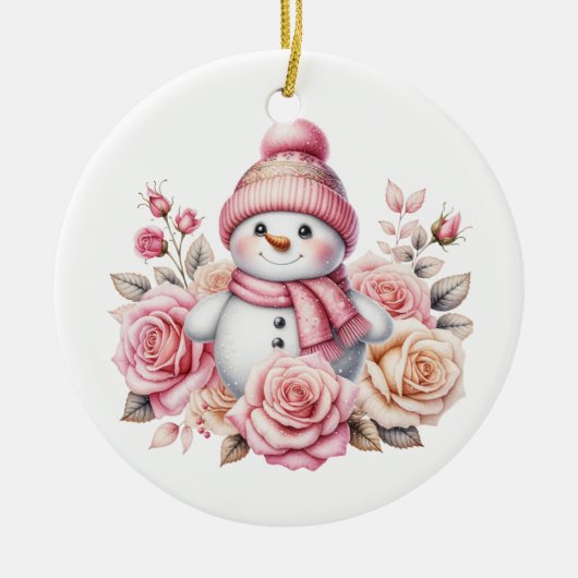 Kerstornament Keramisch Ornament (Voorkant)