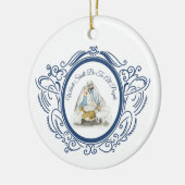 Kerstornament Keramisch Ornament (Links)