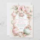 Kerstornament, Luxe Ornamenten bruids Kaart (Voorkant)