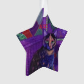 Kerstornament Meowy 2025 Ornament (voorkant)