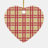 Kerstornament met Liefdesvogels Keramisch Ornament (Achterkant)