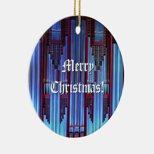 Kerstornament met pijplijn keramisch ornament (Rechts)