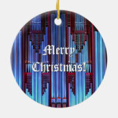 Kerstornament met pijplijn keramisch ornament (Achterkant)