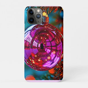 Kerstornament met sprankelend ontwerp Case-Mate iPhone case