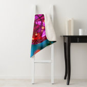 Kerstornament met sprankelend ontwerp sherpa deken (In situ)