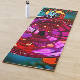 Kerstornament met sprankelend ontwerp yogamat