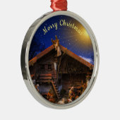 Kerstornament Metalen Ornament (Rechts)