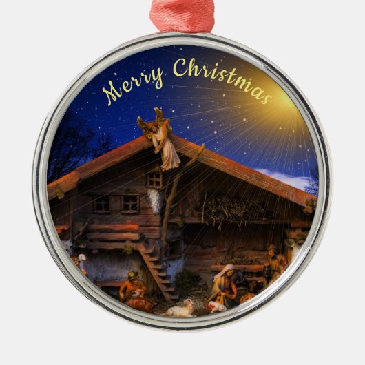 Kerstornament Metalen Ornament (Voorkant)