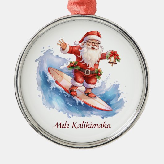 Kerstornament Metalen Ornament (Voorkant)