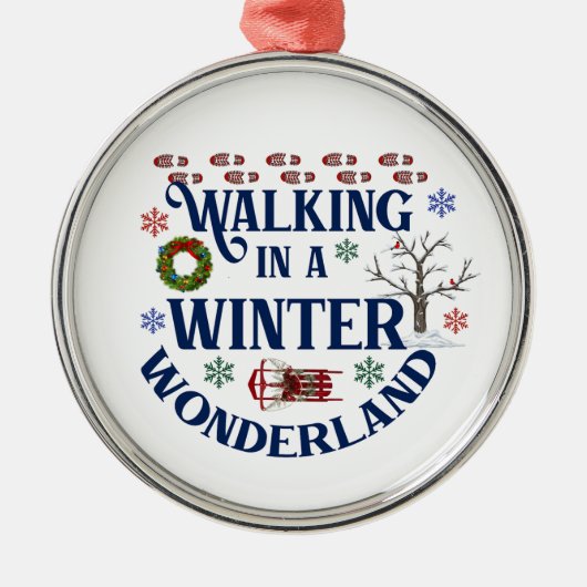 Kerstornament Metalen Ornament (Voorkant)