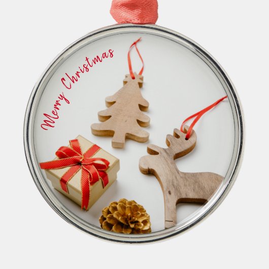 Kerstornament Metalen Ornament (Voorkant)