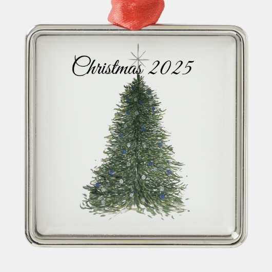 Kerstornament Metalen Ornament (Voorkant)