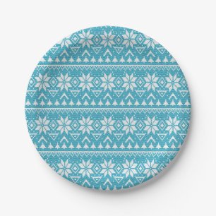 Kerstornament noords winterscandinavisch norw papieren bordje