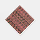 Kerstornament noords winterscandinavisch norw servet (Hoek)