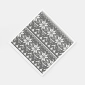 Kerstornament noords winterscandinavisch norw servet (Hoek)