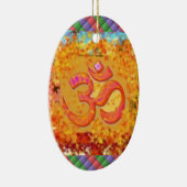 kerstornament Om Mantra Symbol Chant Hinduism Keramisch Ornament (Rechts)