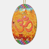 kerstornament Om Mantra Symbol Chant Hinduism Keramisch Ornament (Links)
