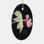 kerstornament Orchid Keramisch Ornament (Rechts)