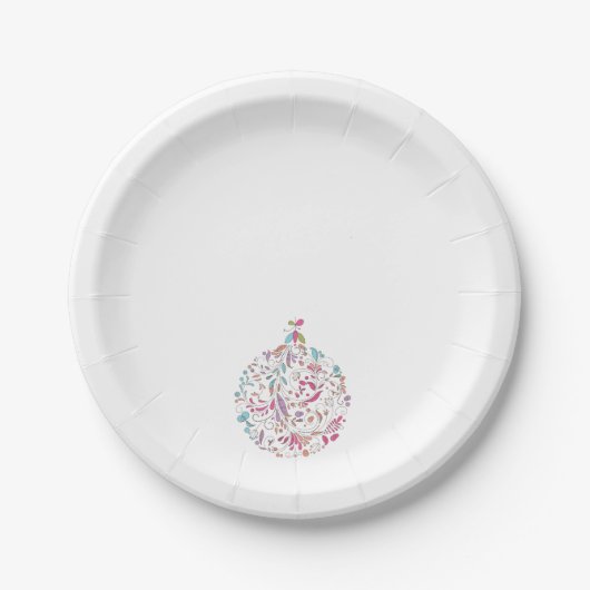 Kerstornament papieren bord (Voorkant)