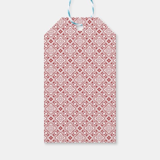 Kerstornament Persoonlijke Gift Tag Cadeaulabel (Achterkant)