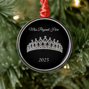 Kerstornament Princess Tiara Metalen Ornament