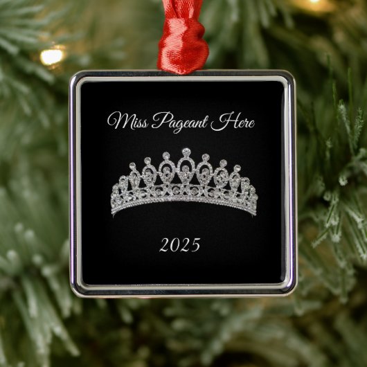 Kerstornament Prinses Tiara Metalen Ornament (Boom)