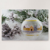 Kerstornament puzzel (Horizontaal)