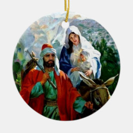 Kerstornament - Religieus Keramisch Ornament