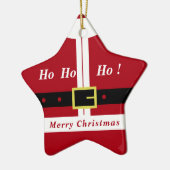 Kerstornament Sinterklaas Keramisch Ornament (Links)