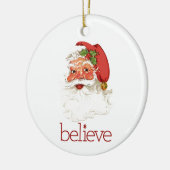 Kerstornament-Sinterklaas Keramisch Ornament (Links)