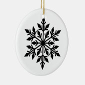 kerstornament Snowflake Keramisch Ornament (Rechts)