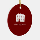 Kerstornament — Stephen Hopkins House Keramisch Ornament (Rechts)