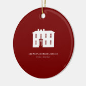 Kerstornament — Stephen Hopkins House Keramisch Ornament (Links)