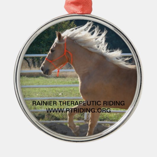 Kerstornament Tango Metalen Ornament (Voorkant)