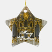 Kerstornament voor het Duitse orgaan Keramisch Ornament (Voorkant)
