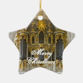 Kerstornament voor het Duitse orgaan Keramisch Ornament