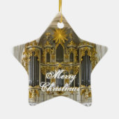 Kerstornament voor het Duitse orgaan Keramisch Ornament (Achterkant)