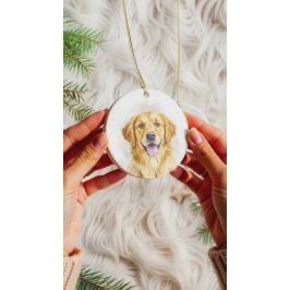 Kerstornament voor huisdierliefhebbers | Hond & Ka Keramisch Ornament