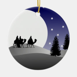 Kerstornament - Wij drie koningen Keramisch Ornament