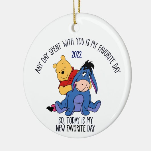 kerstornament Winnie The Pooh Ornament (Links)