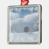 Kerstornament Winter eenitude Metalen Ornament (Links)