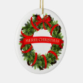 kerstornament-Wreath Keramisch Ornament (Rechts)