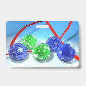 Kerstornamenten Badge (Achterkant)